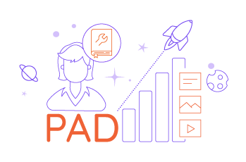 Implementamos una estrategia de contenidos para posicionar a PAD en el top of mind de los usuarios.